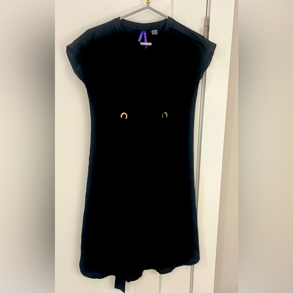 Beautiful black maternity dress. Worn once. Size 2